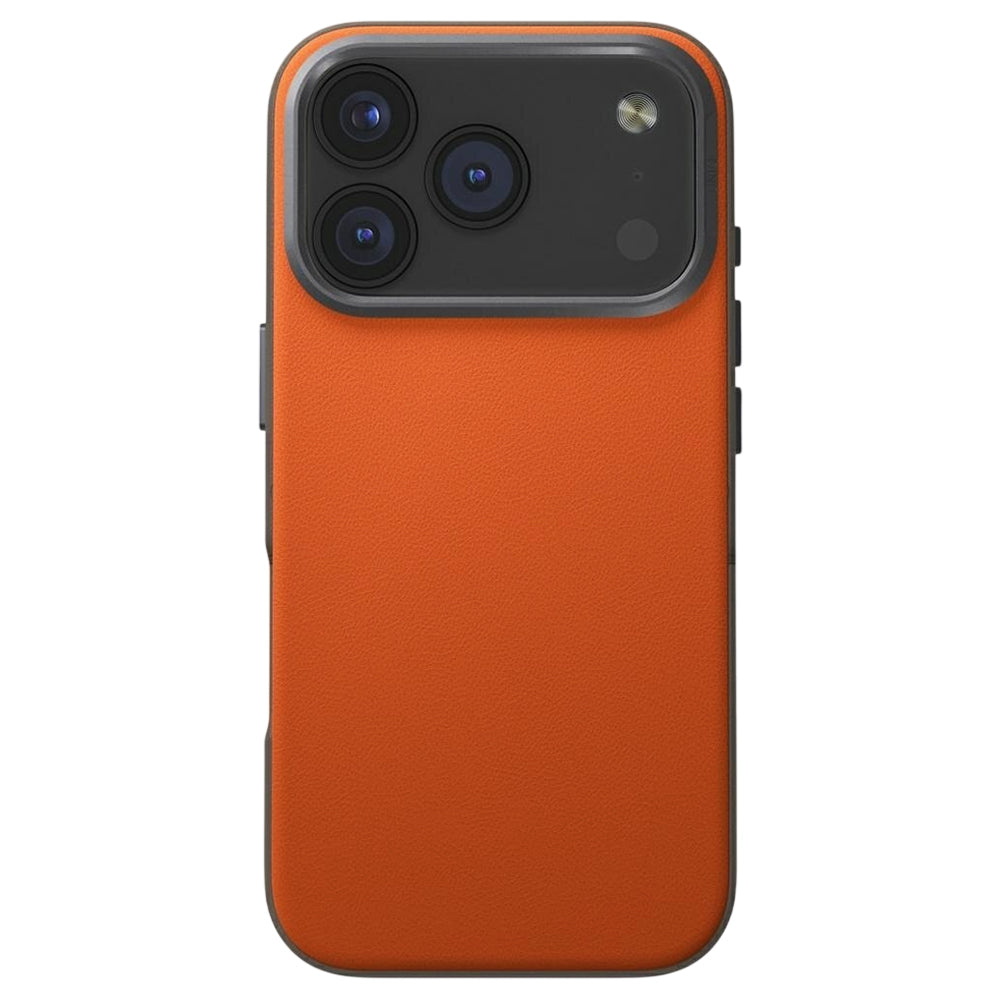 Θήκη για Apple iPhone 17 Pro, UNIQ, Lyden Leatherette, Μπεζ Πορτοκαλί