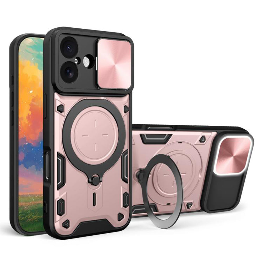 Θήκη για Apple iPhone 17, Techsuit, CamGuard Pro, Ροζ Χρυσό