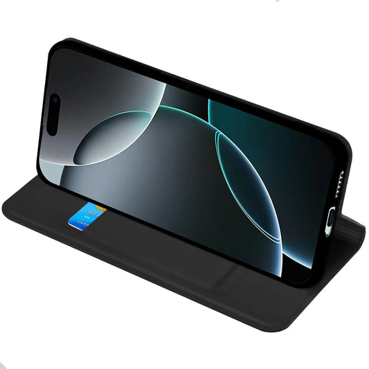 Θήκη για Apple iPhone 17, Techsuit, Magskin Book, Μαύρη