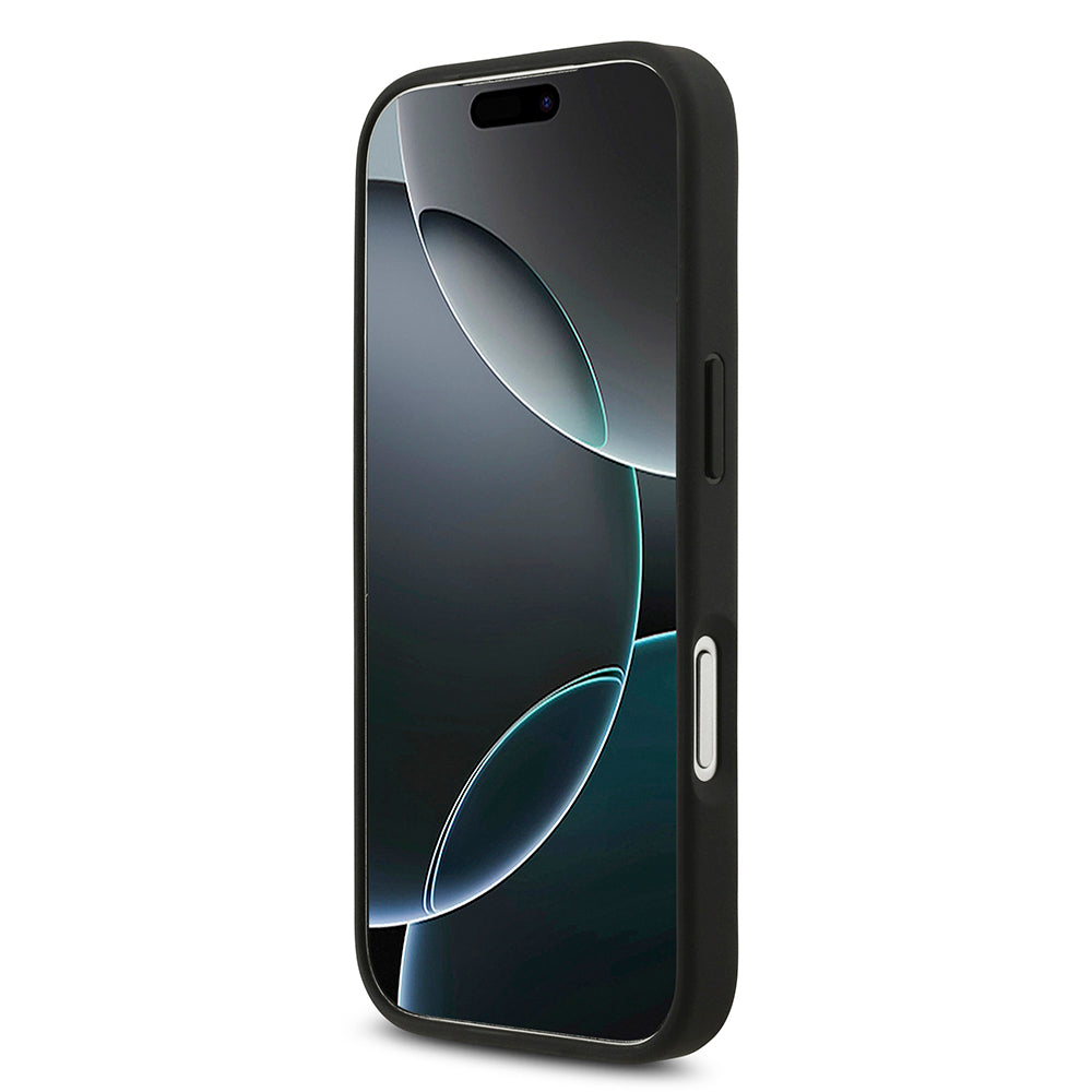 Θήκη για Apple iPhone 18 Pro / 17 Pro, Guess, 4G Big Logo, Μαύρη