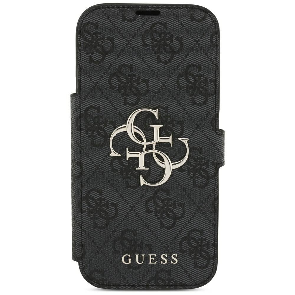 Θήκη για Apple iPhone 18 Pro / 17 Pro, Guess, 4G Μεταλλικό Λογότυπο, Μαύρη
