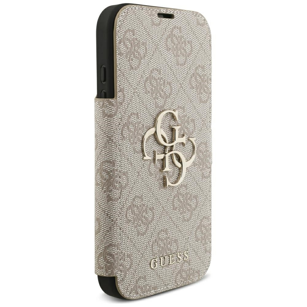 Θήκη για Apple iPhone 18 Pro / 17 Pro, Guess, 4G Μεταλλικό Λογότυπο, Ροζ