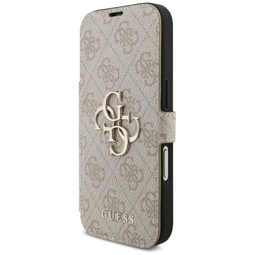 Θήκη για Apple iPhone 18 Pro / 17 Pro, Guess, 4G Μεταλλικό Λογότυπο, Ροζ