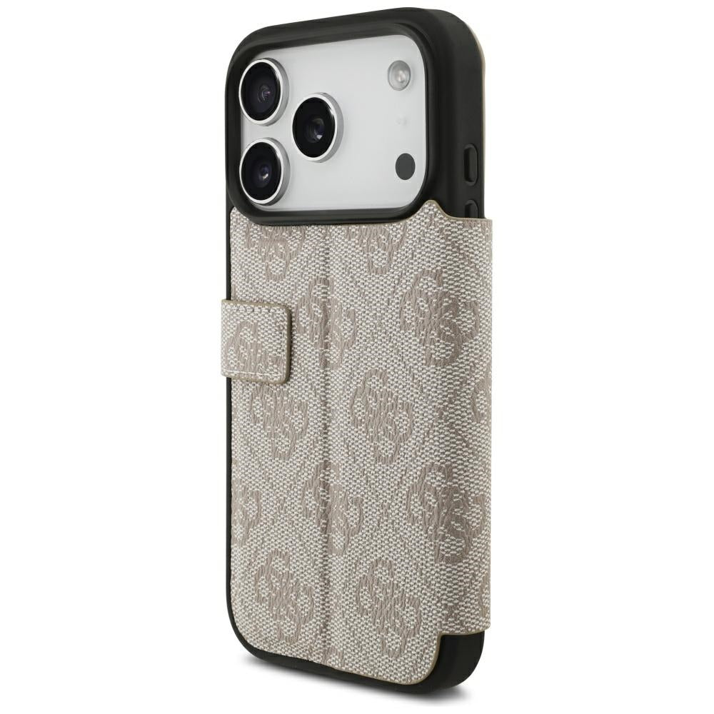 Θήκη για Apple iPhone 18 Pro / 17 Pro, Guess, 4G Μεταλλικό Λογότυπο, Ροζ