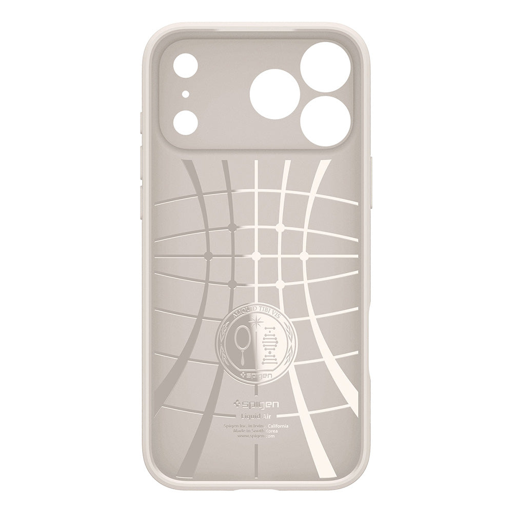 Θήκη για Apple iPhone 18 Pro / 17 Pro, Spigen, Liquid Air, Μπεζ ACS12152