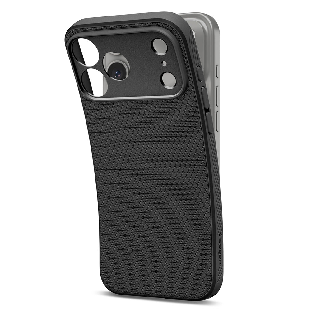 Θήκη για Apple iPhone 18 Pro / 17 Pro, Spigen, Liquid Air, Μαύρο Ματ ACS12149