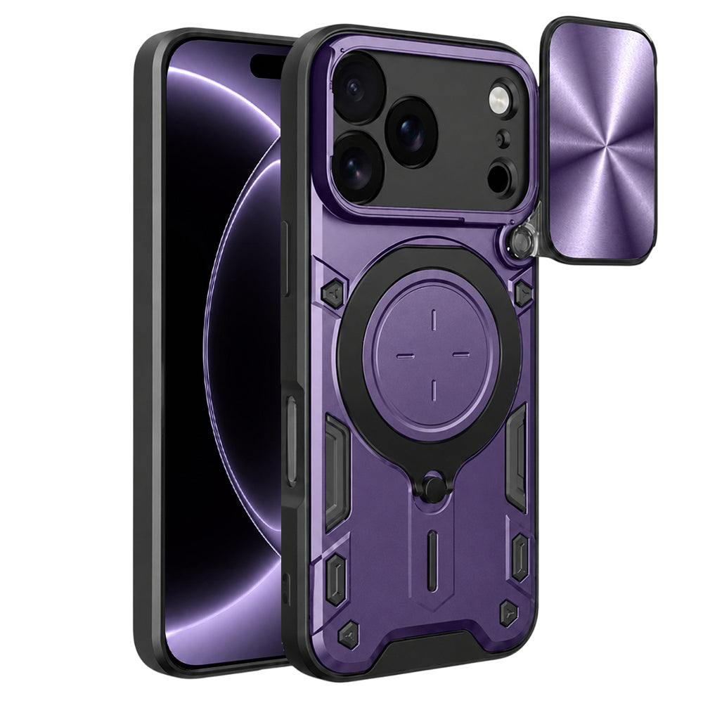 Θήκη για Apple iPhone 18 Pro / 17 Pro, Techsuit, CamGuard Pro, Μωβ
