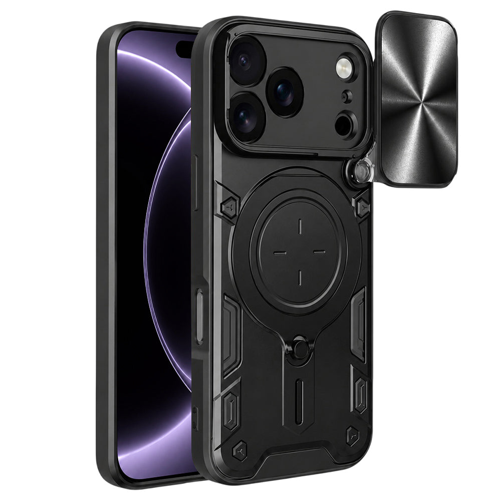 Θήκη για Apple iPhone 18 Pro / 17 Pro, Techsuit, CamGuard Pro, Μαύρο