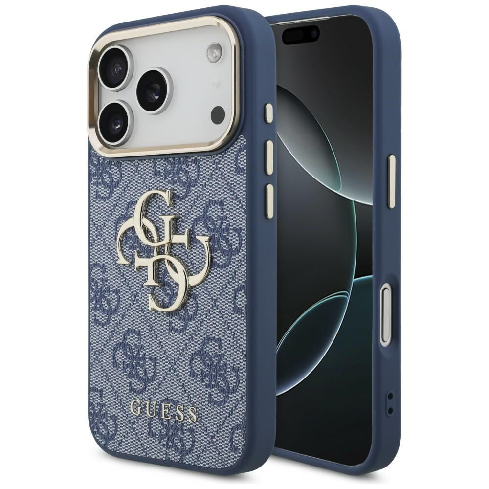 Θήκη για Apple iPhone 18 Pro Max / 17 Pro Max, Guess, 4G Big Classic Logo, Μπλε