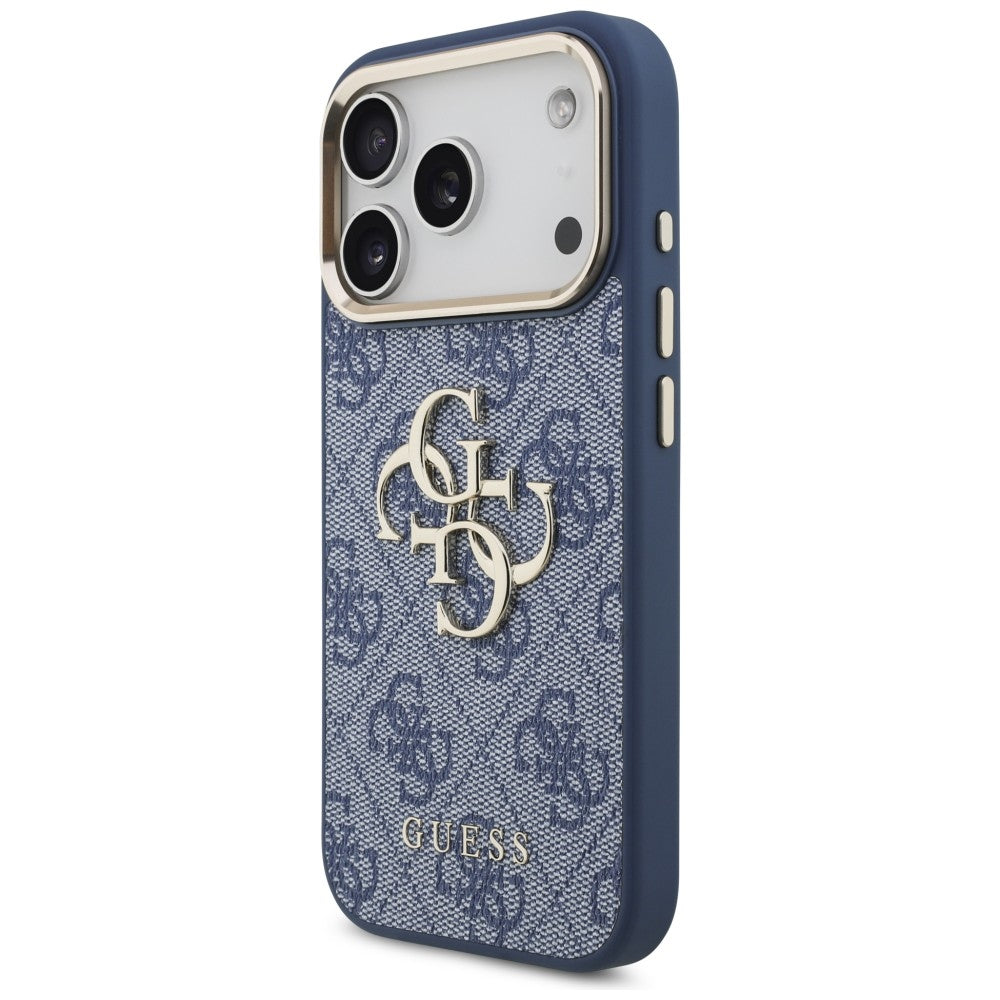 Θήκη για Apple iPhone 18 Pro Max / 17 Pro Max, Guess, 4G Big Classic Logo, Μπλε