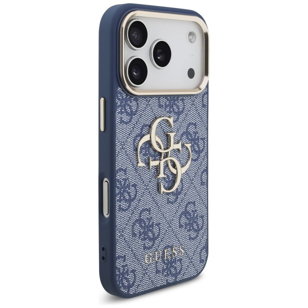 Θήκη για Apple iPhone 18 Pro Max / 17 Pro Max, Guess, 4G Big Classic Logo, Μπλε