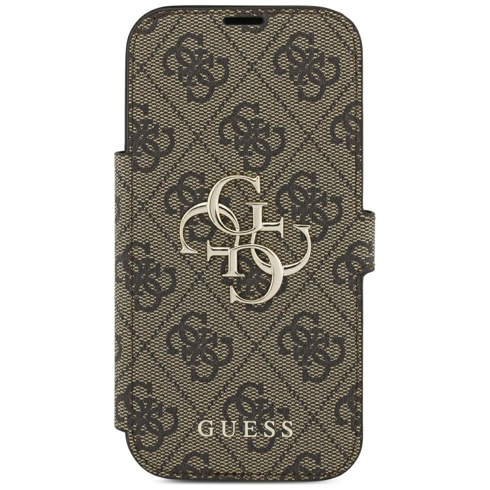 Θήκη για Apple iPhone 18 Pro Max / 17 Pro Max, Guess, 4G Μεταλλικό Λογότυπο, Καφέ