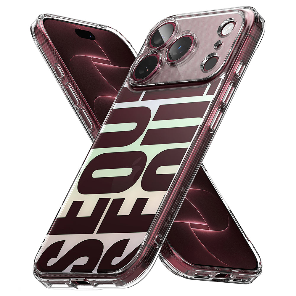 Θήκη για Apple iPhone 18 Pro Max / 17 Pro Max, Ringke, Fusion Seoul, Βυσσινί