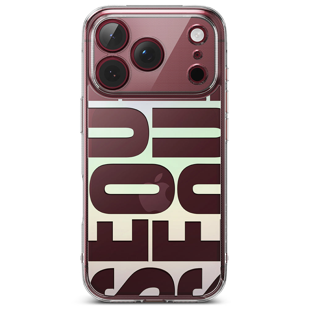 Θήκη για Apple iPhone 18 Pro Max / 17 Pro Max, Ringke, Fusion Seoul, Βυσσινί