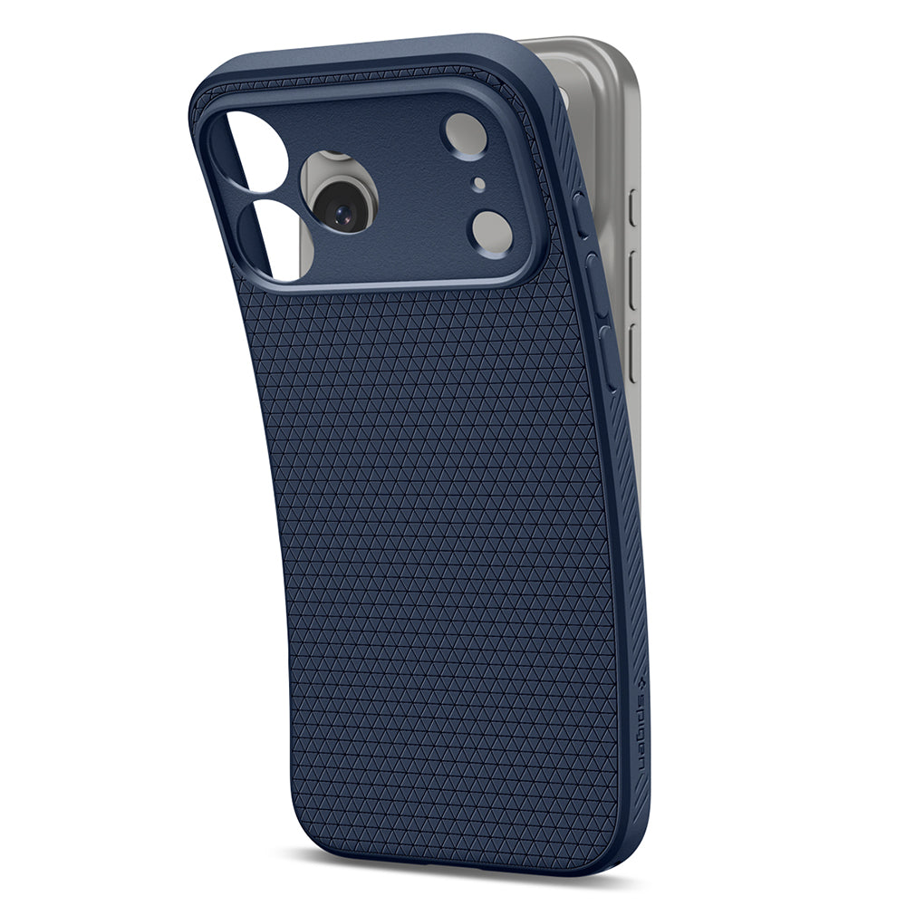 Θήκη για Apple iPhone 18 Pro Max / 17 Pro Max, Spigen, Liquid Air, Μπλε Σκούρο ACS12112