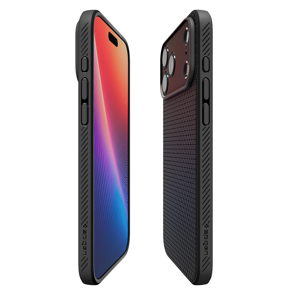 Θήκη για Apple iPhone 18 Pro Max / 17 Pro Max, Spigen, Liquid Air, Μαύρο Ματ ACS12111
