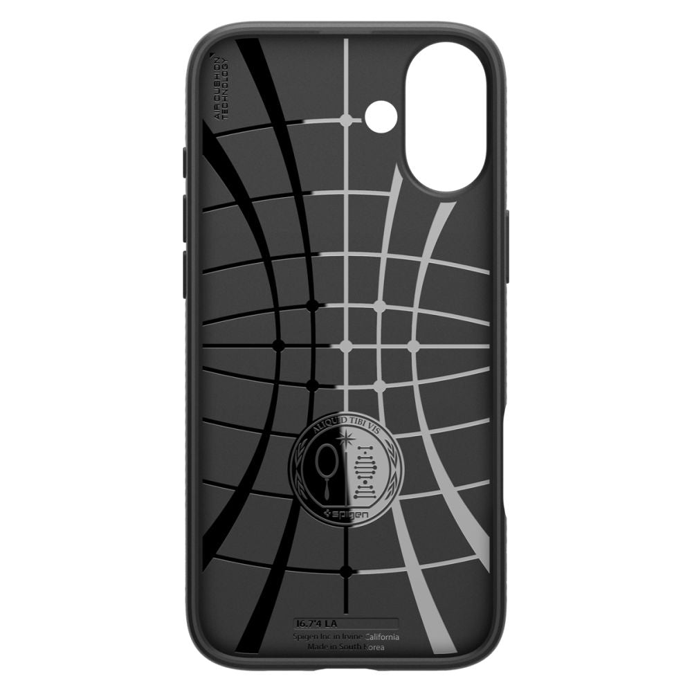 Θήκη για Apple iPhone 16 Plus, Spigen, Liquid Air, Ματ Μαύρη ACS08066