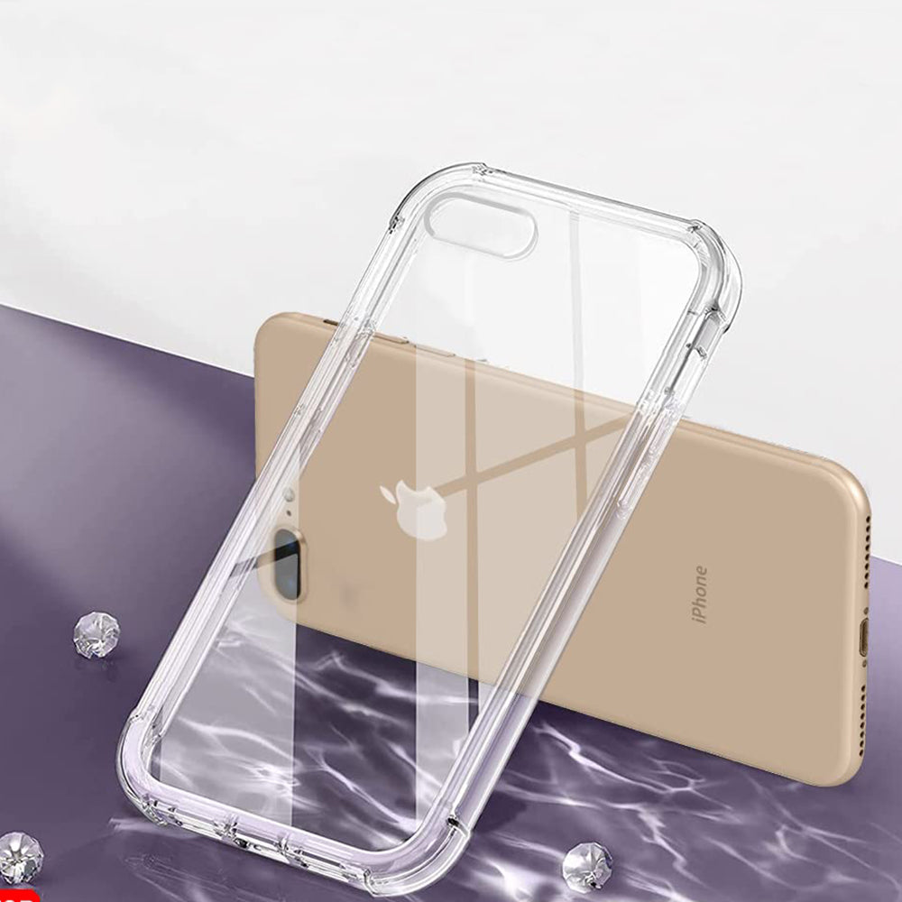 Θήκη για Apple iPhone 8 Plus / 7 Plus, Techsuit, Ανθεκτική σε Κρούσεις Διαφανής, Διάφανη