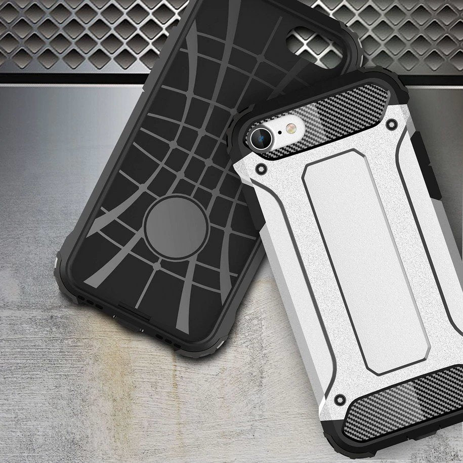 Θήκη για Apple iPhone SE (2022) / SE (2020) / 8 / 7, Techsuit, Hybrid Armor, Μαύρη