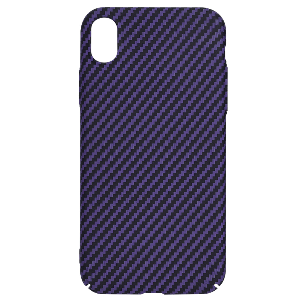 Θήκη για Apple iPhone XR, Techsuit, Carbonite FiberShell, Μωβ