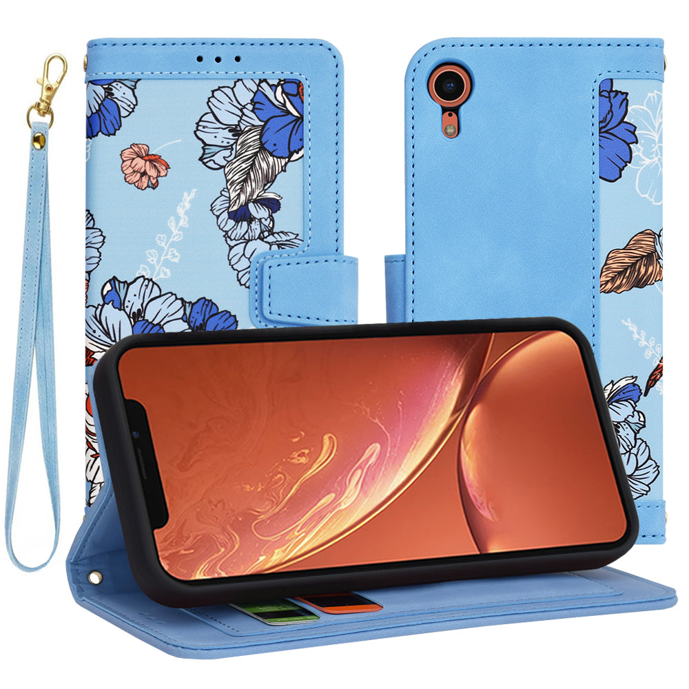 Θήκη για Apple iPhone XR, Techsuit, FlipCraft, Μπλε