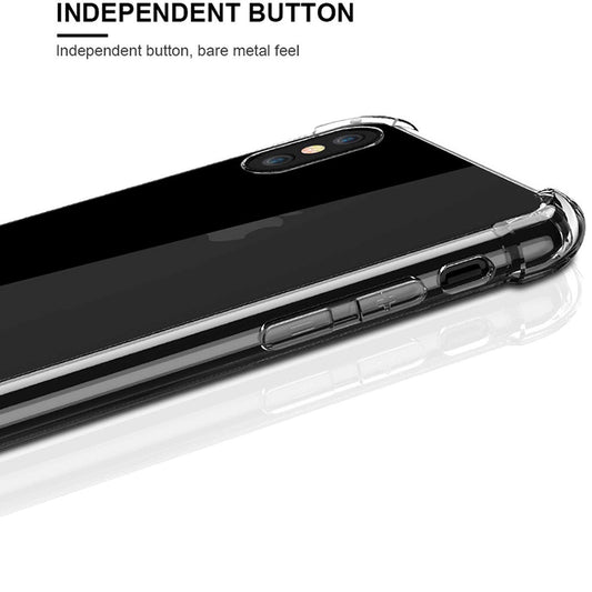 Θήκη για Apple iPhone XS / X, Techsuit, Ανθεκτική σε Κρούσεις Διαφανής, Διάφανη