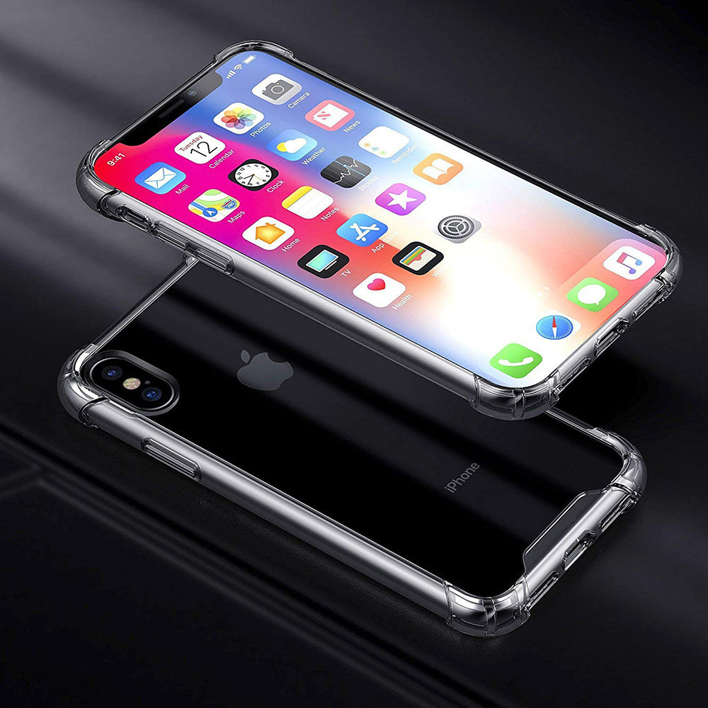 Θήκη για Apple iPhone XS / X, Techsuit, Ανθεκτική σε Κρούσεις Διαφανής, Διάφανη