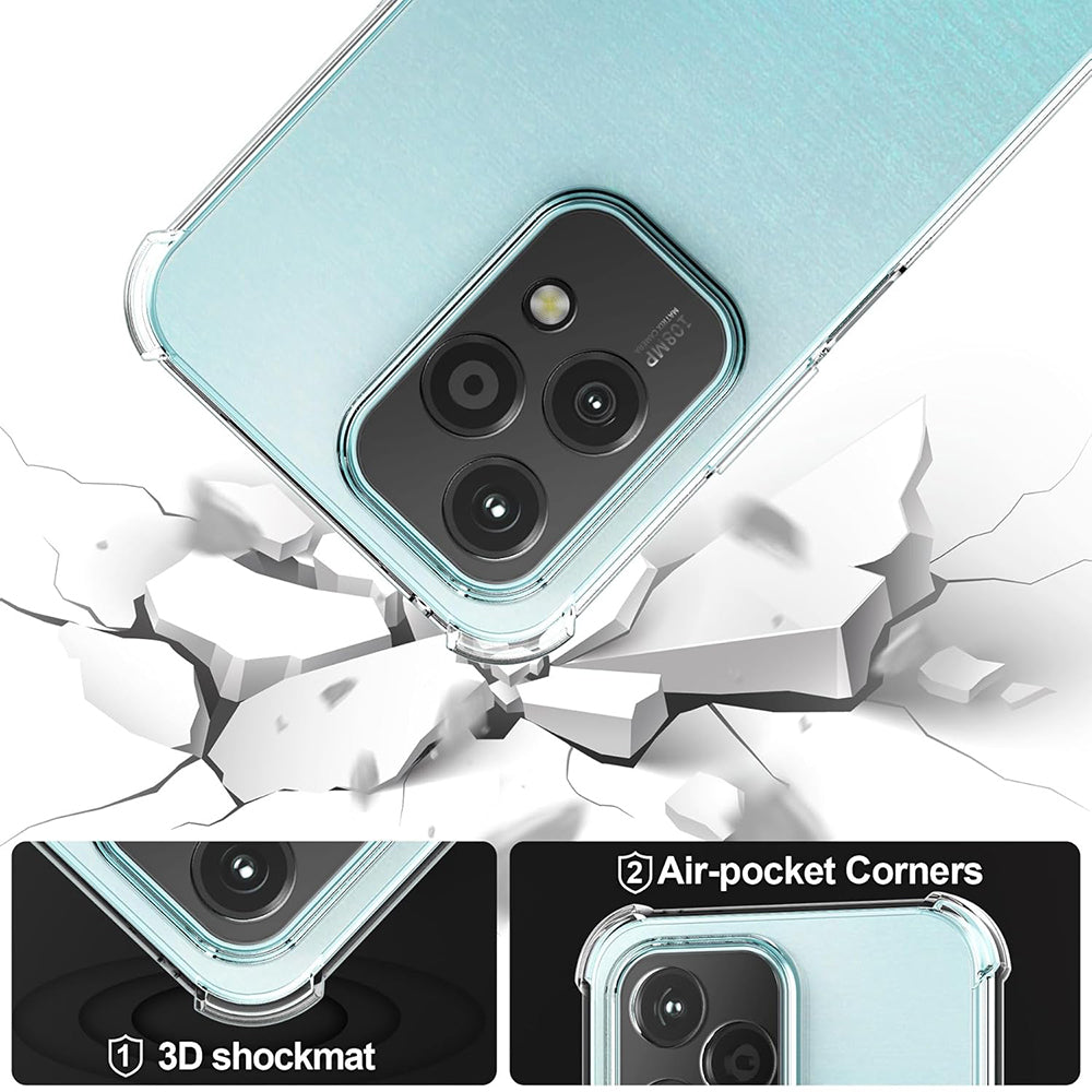 Θήκη για Honor 200 Lite, Techsuit, Αντι-κρούση Διαφανής, Διάφανη