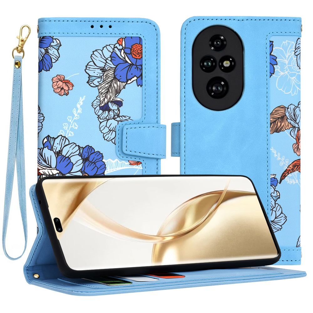 Θήκη για Honor 200 Pro, Techsuit, FlipCraft, Μπλε