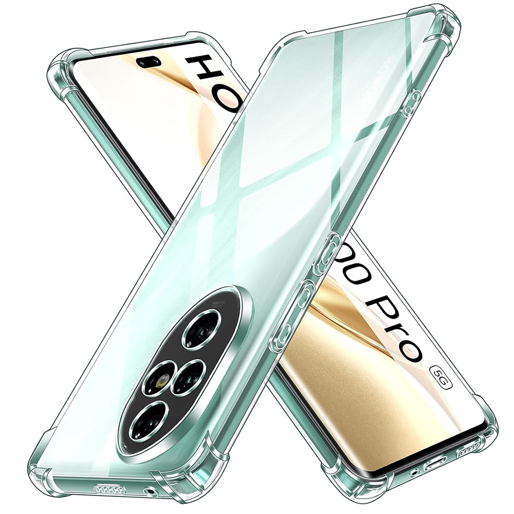 Θήκη για Honor 200 Pro, Techsuit, Ανθεκτική σε Κρούσεις Διαφανής, Διάφανη