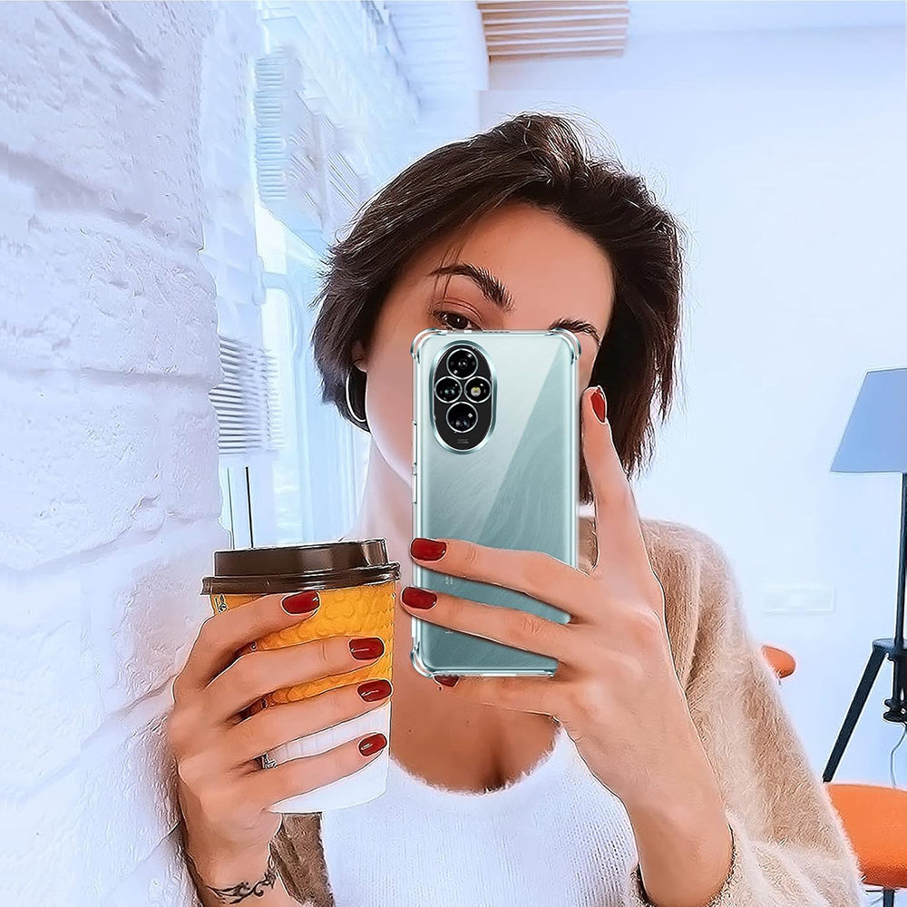 Θήκη για Honor 200, Techsuit, Ανθεκτική σε Κρούσεις Διαφανής, Διάφανη