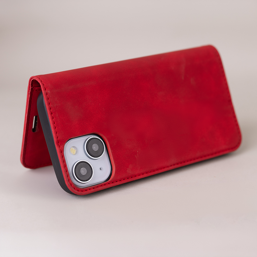 Θήκη για Honor 400 Lite, OEM, Smart Suede, Κόκκινο