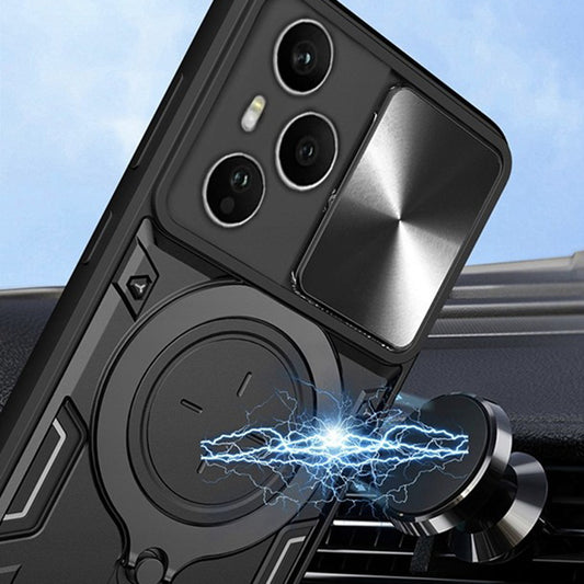 Θήκη για Honor 400 Pro, Techsuit, CamGuard Pro, Κόκκινο
