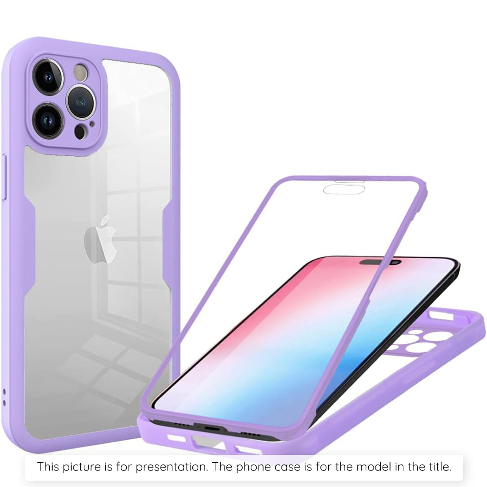 Θήκη για Honor 400 Pro, Techsuit, ColorVerse 360, Μωβ