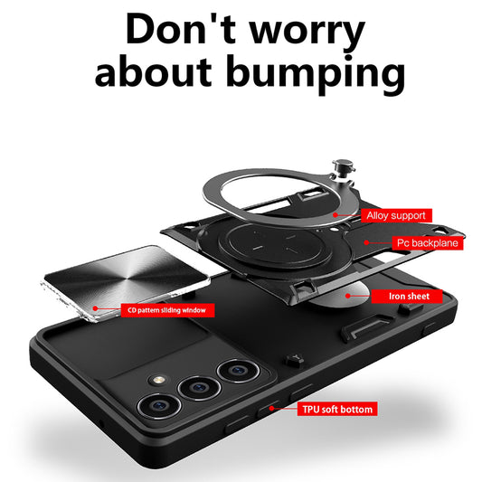 Θήκη για Honor 400 Smart 4G / X7d 4G / 400 Smart 5G, Techsuit, CamGuard Pro, Μωβ