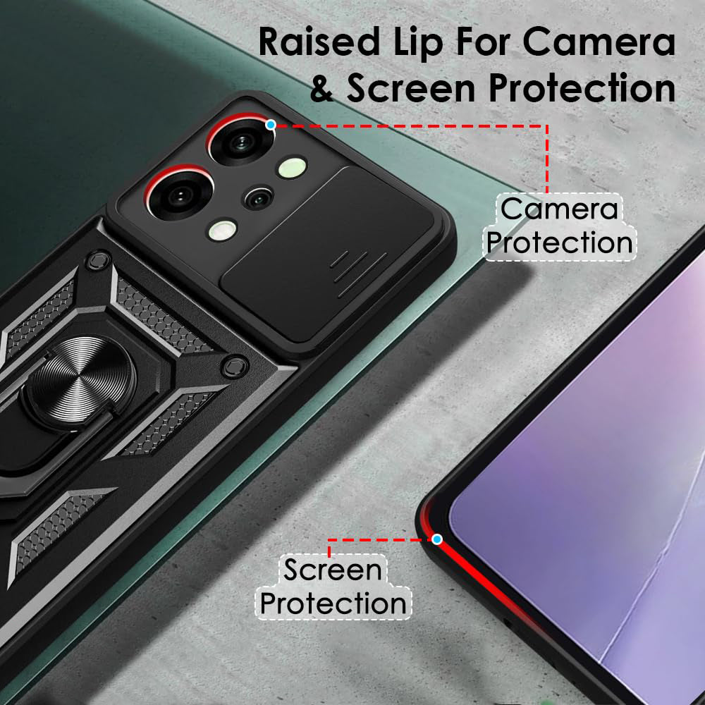 Θήκη για Honor 400 Smart 4G / X7d 4G / 400 Smart 5G, Techsuit, CamShield, Χρυσή