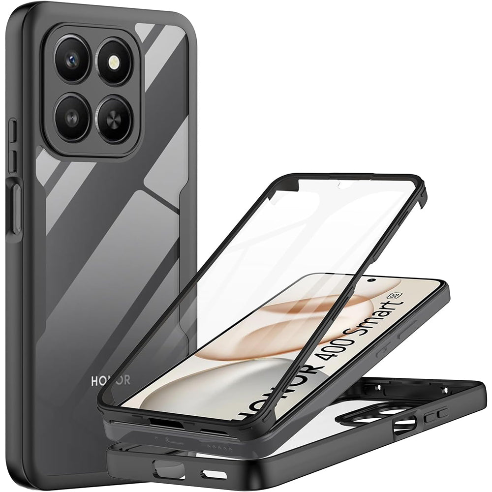 Θήκη για Honor 400 Smart 4G / X7d 4G / 400 Smart 5G, Techsuit, ColorVerse 360, Μαύρη
