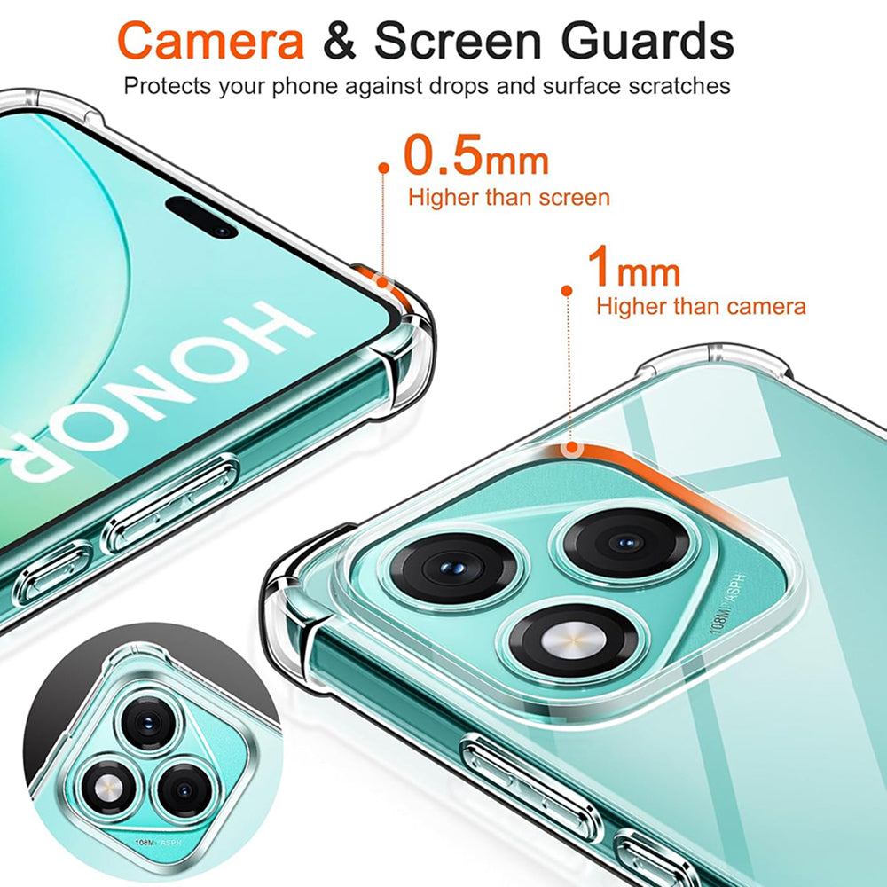Θήκη για Honor 600 Lite, Techsuit, Shockproof Clear, Διαφανής