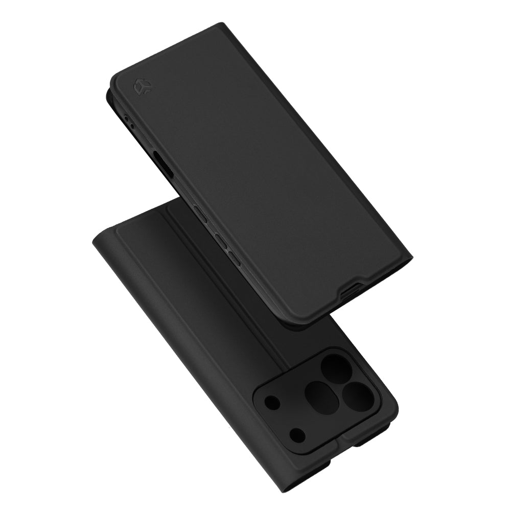 Θήκη για Honor 600 Pro, Techsuit, Magskin Book, Μαύρη