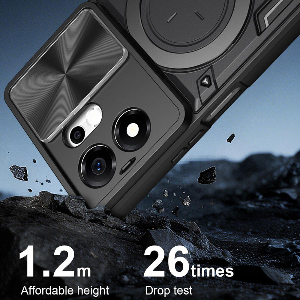 Θήκη για Honor 600 Smart, Techsuit, CamGuard Pro, Μαύρο