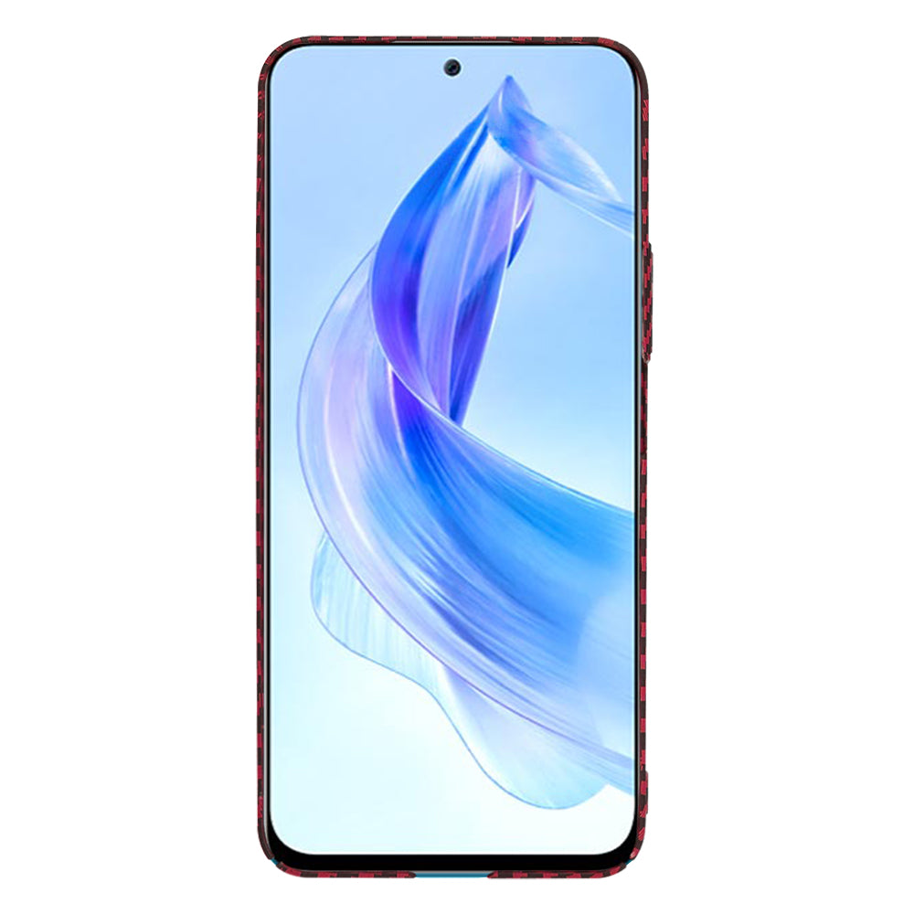 Θήκη για Honor 90 Lite, Techsuit, Carbonite FiberShell, Κόκκινο