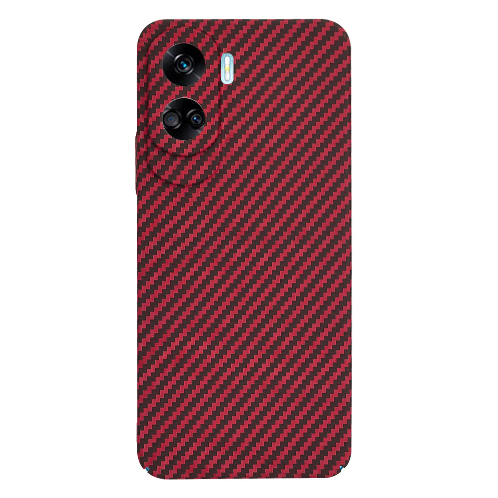 Θήκη για Honor 90 Lite, Techsuit, Carbonite FiberShell, Κόκκινο