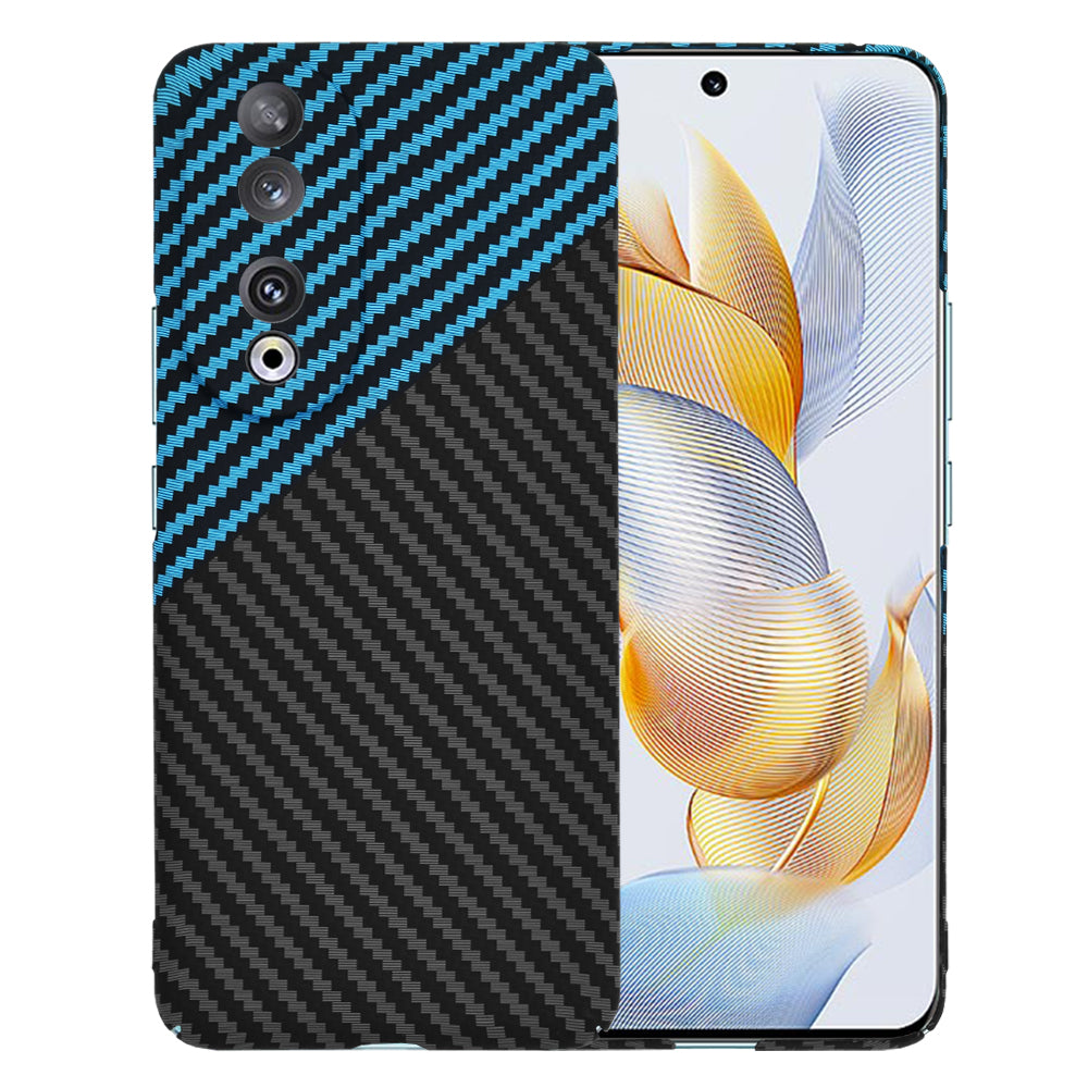 Θήκη για Honor 90, Techsuit, Carbonite FiberShell, Μαύρο Μπλε