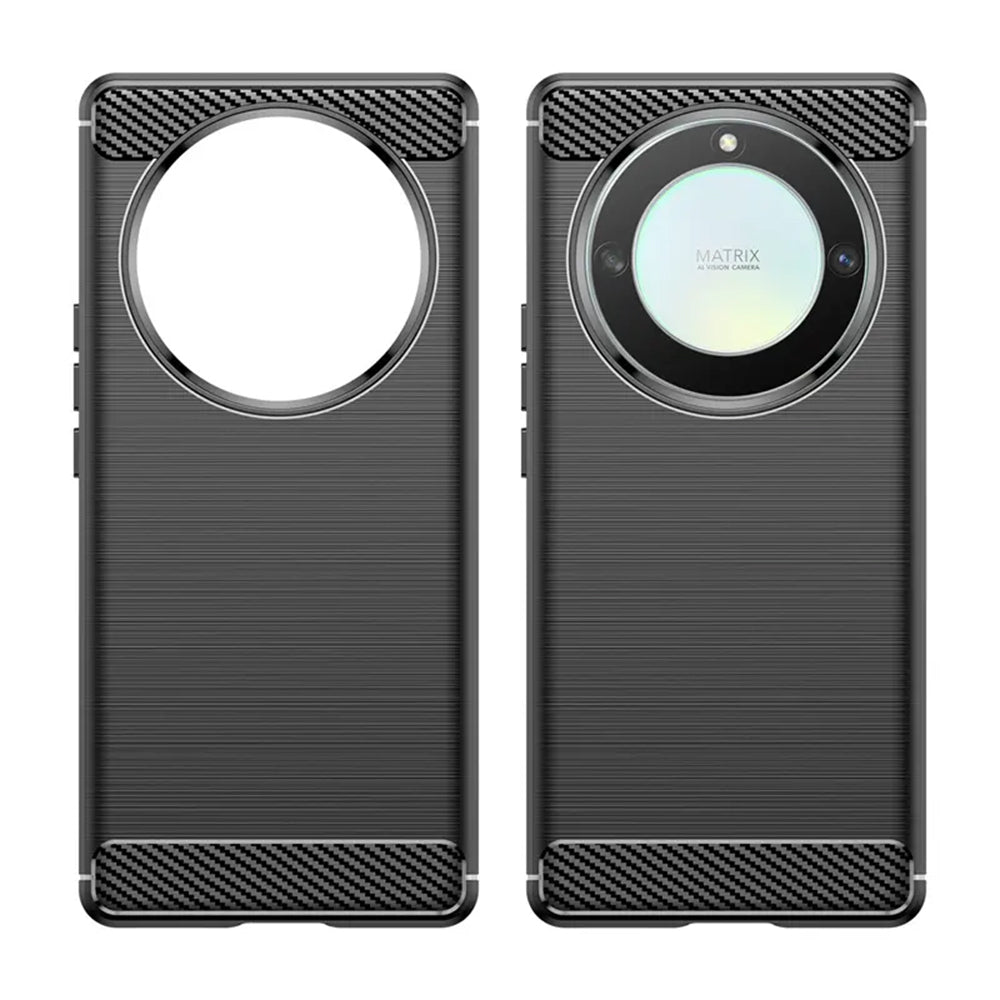 Θήκη για Honor Magic5 Lite, Techsuit, Carbon, Μαύρο