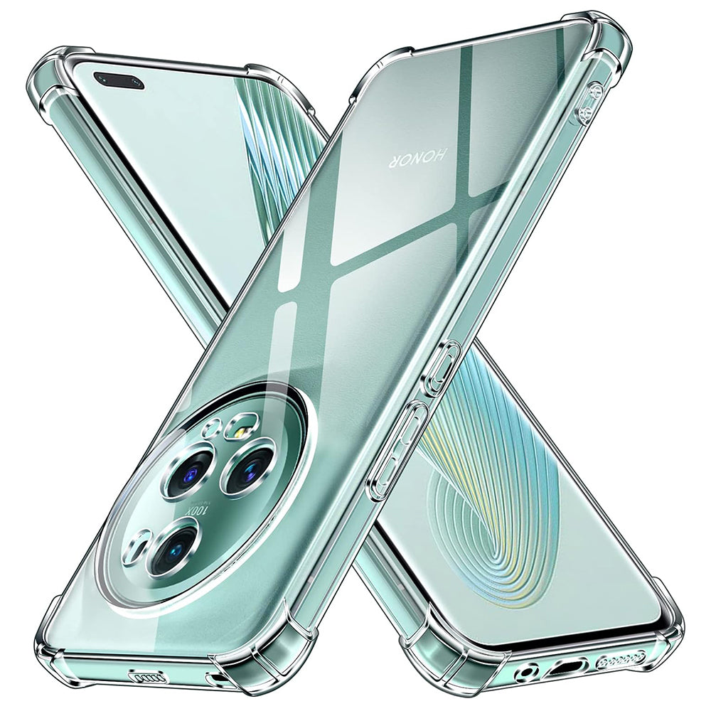 Θήκη για Honor Magic5 Pro, Techsuit, Ανθεκτική σε Κρούσεις Διαφανής, Διάφανη