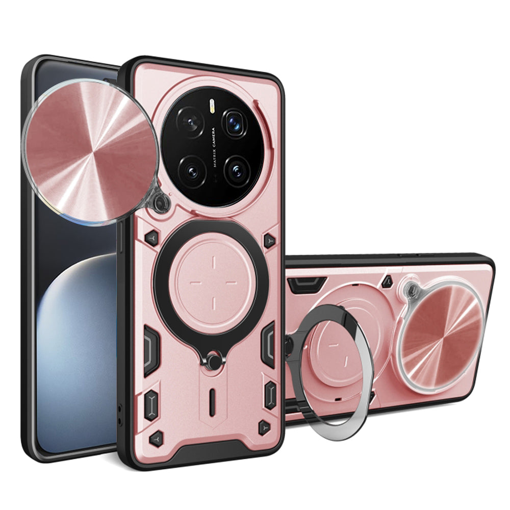 Θήκη για Honor Magic7 Pro, Techsuit, CamGuard Pro, Ροζ Χρυσό