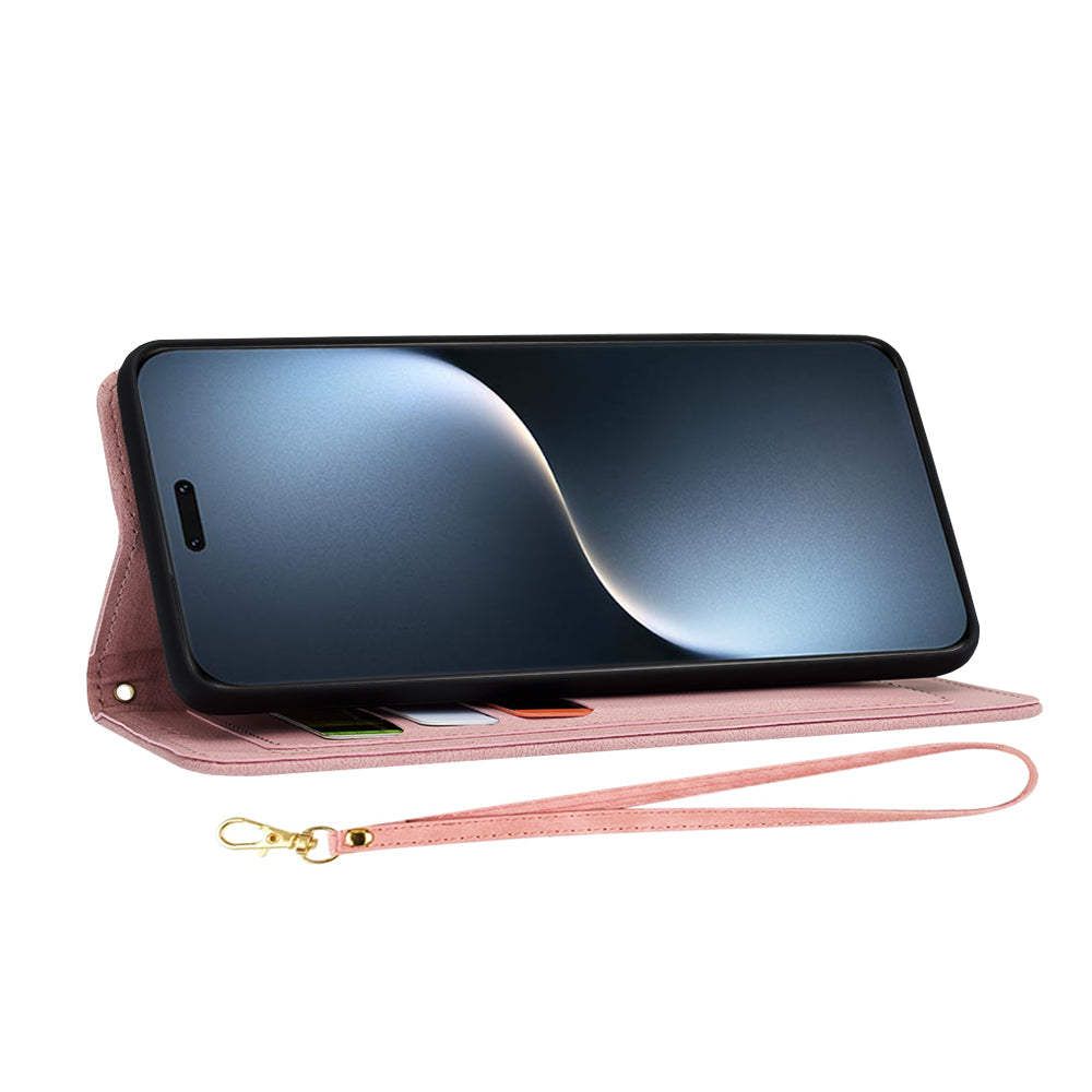 Θήκη για Honor Magic7 Pro, Techsuit, FlipCraft, Ροζ