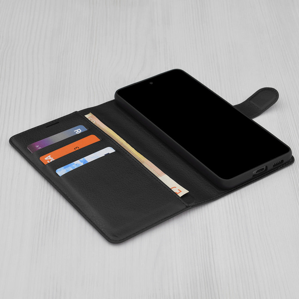 Θήκη για Honor Magic8 Lite, Techsuit, Leather Folio, Μαύρη