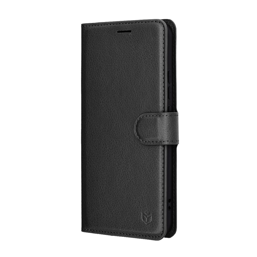 Θήκη για Honor Magic8 Lite, Techsuit, Leather Folio, Μαύρη