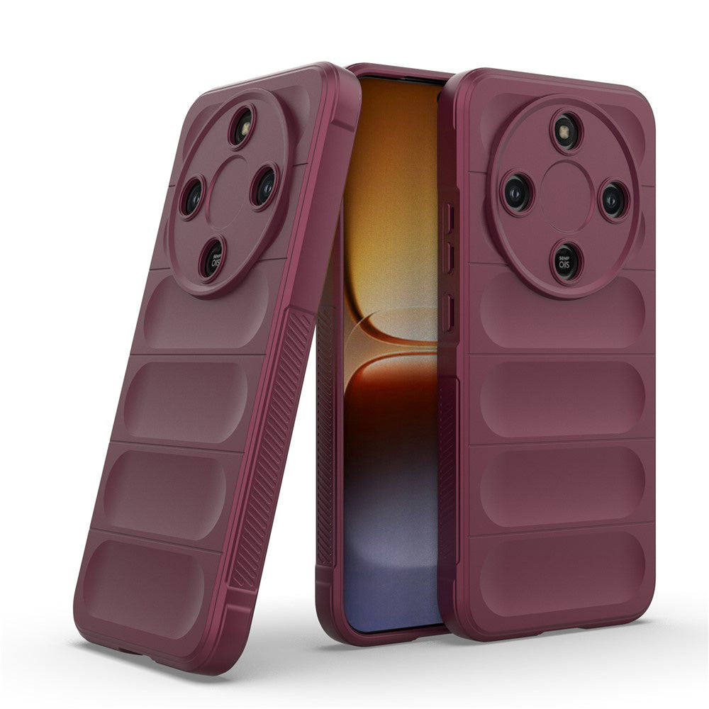 Θήκη για Honor Magic8 Lite, Techsuit, Magic Shield, Βυσσινί